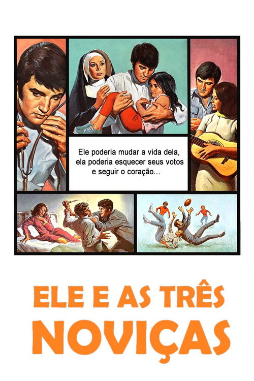 Assistir Ele e as Três Noviças