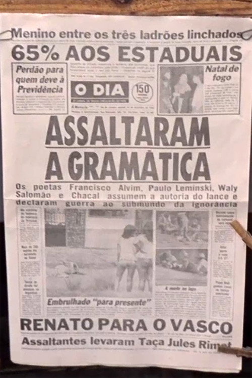 Assistir Assaltaram a Gramática